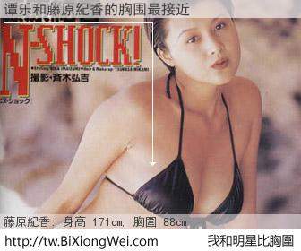 谭乐和明星比胸圍的結果
