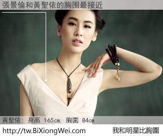 張景倫和明星比胸圍的結果