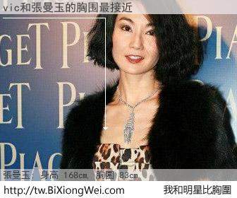 vic和明星比胸圍的結果