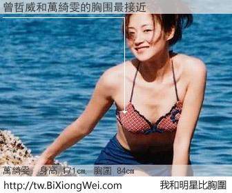 曾哲威和明星比胸圍的結果