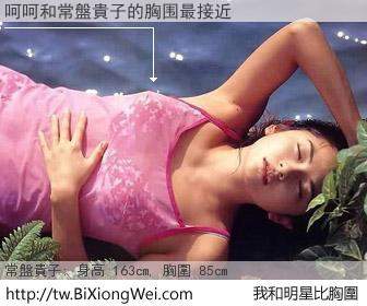 呵呵和明星比胸圍的結果