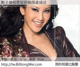 鄭子傑和明星比胸圍的結果