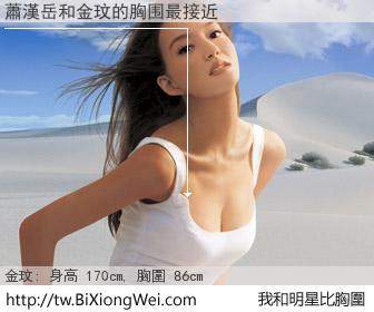 蕭漢岳和明星比胸圍的結果