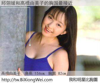 邱翎媛和明星比胸圍的結果