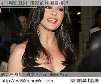 �和明星比胸圍的結果