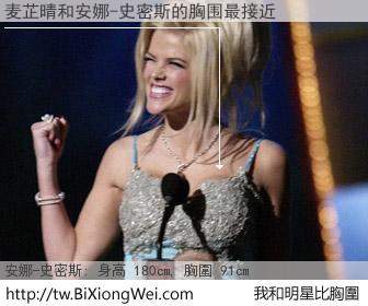 麦芷晴和明星比胸圍的結果