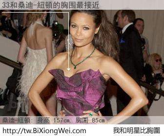 33和明星比胸圍的結果