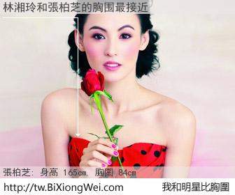 林湘玲和明星比胸圍的結果