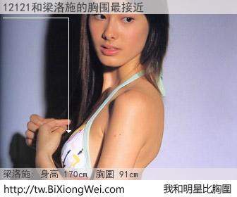 12121和明星比胸圍的結果