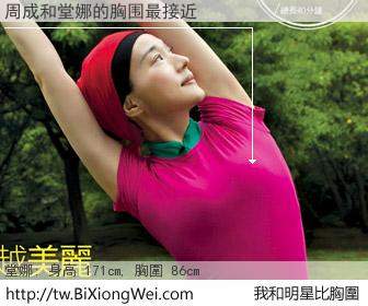 周成和明星比胸圍的結果