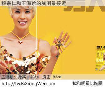 賴宗仁和明星比胸圍的結果