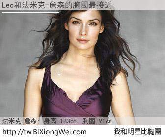 Leo TSANG和明星比胸圍的結果