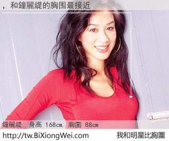 ，和明星比胸圍的結果