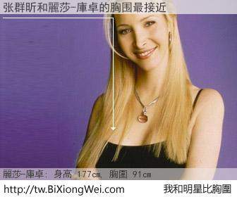 张群昕和明星比胸圍的結果
