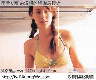 李金明和明星比胸圍的結果