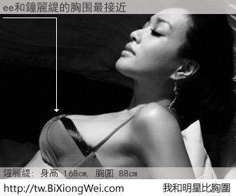 ee和明星比胸圍的結果