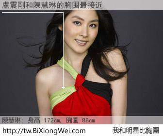 盧震剛和明星比胸圍的結果