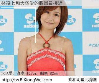 林凌七和明星比胸圍的結果