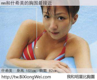 mm和明星比胸圍的結果