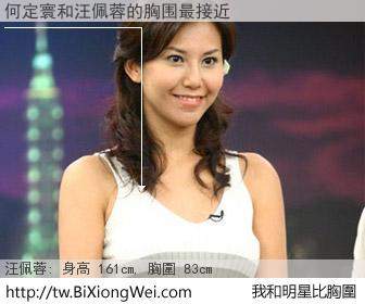 何定寰和明星比胸圍的結果