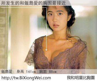 所发生的和明星比胸圍的結果