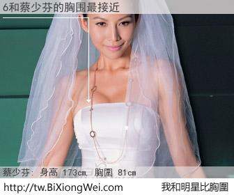 6和明星比胸圍的結果